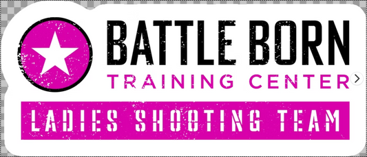 Battle Born Training Center Ladies Shooting Team Sticker