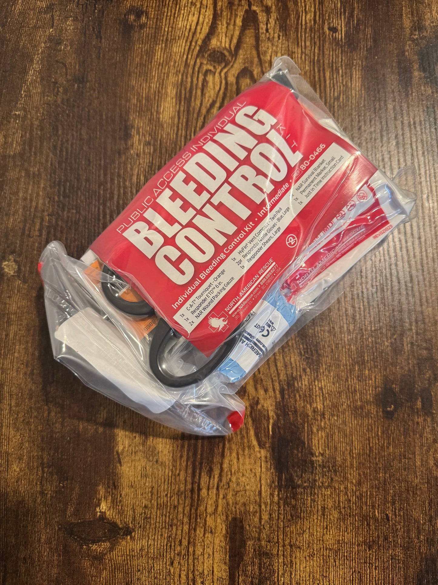 NAR Individual Bleeding Control Kit (Intermediate)